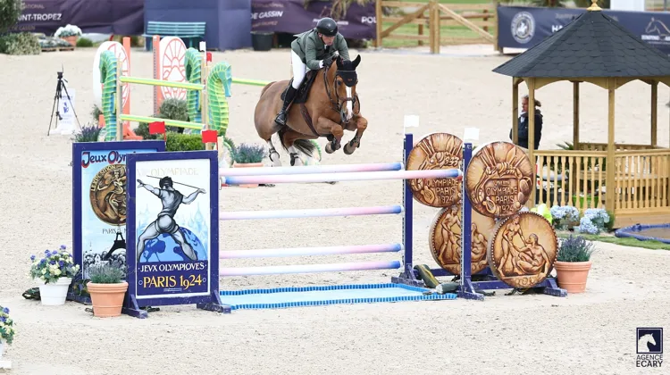 Peder Fredricson et Sv Vroom de La Pomme ont remporté aujourd'hui leur troisième Grand Prix commun à Gassin.