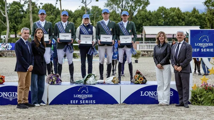 L'Irlande a remporté aujourd'hui la Coupe des nations du CSIO 3* de Bedizzole. 