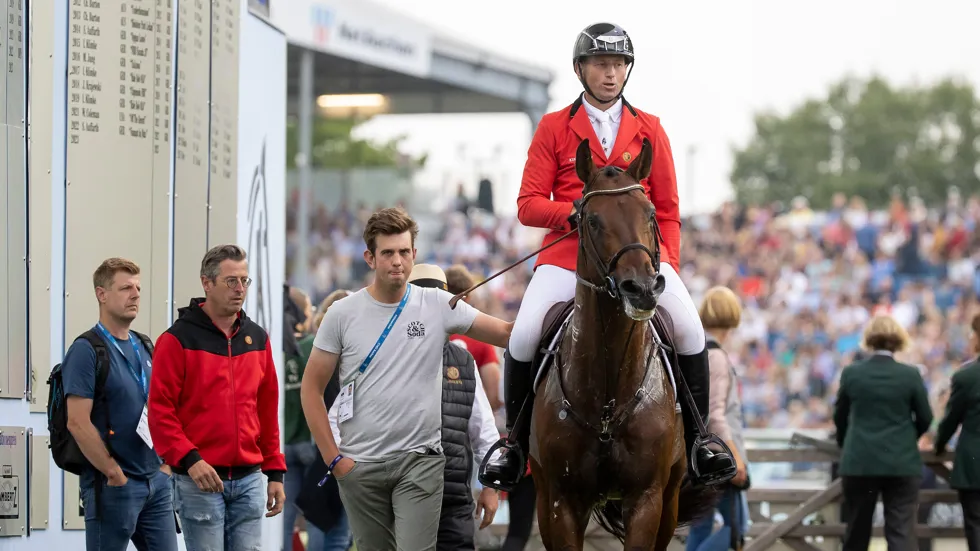 Vader en zoon Vereecke kleuren concours in Deurne Belgisch
