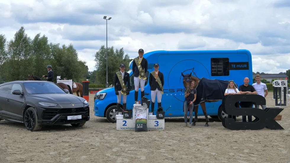 Podium 6-jarigen