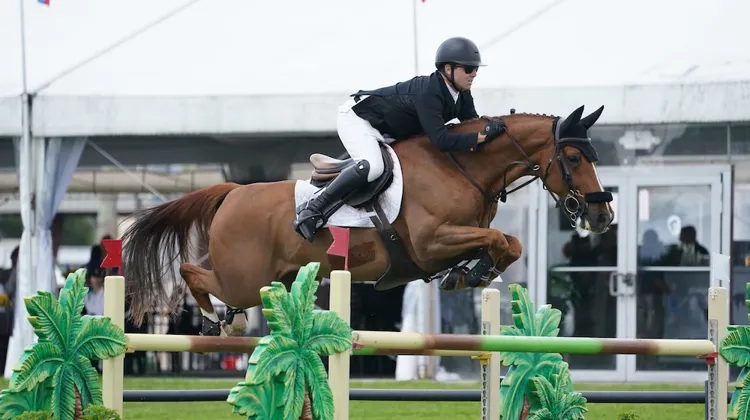 Seul couple parvenu au double sans-faute, Shane Sweetnam et Coriaan van Klapscheut ont mis tout le monde d’accord. 