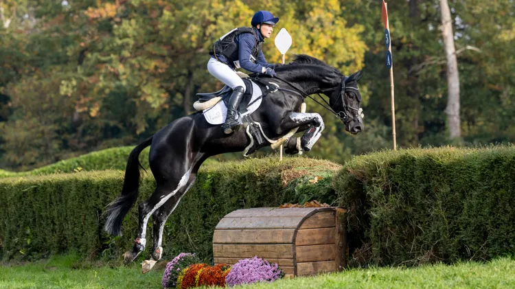 Lara de Liedekerke won vorig jaar WK-goud bij de 6-jarigen met Tara van het Leliehof