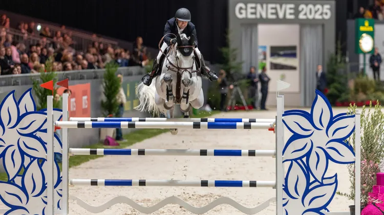 Gilles Thomas en Chuck vh Marienshof Z