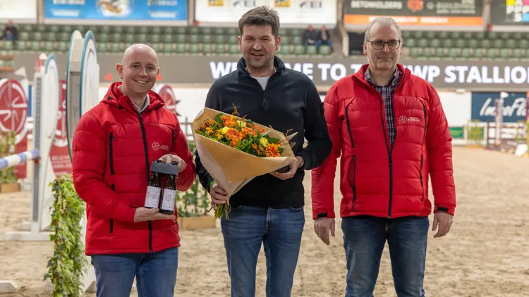 Ruben Houben, winnaar van de BWP Young Breeder Award