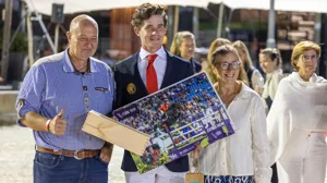 Thibeau Spits behoudt ruime voorsprong op FEI U25 Ranking