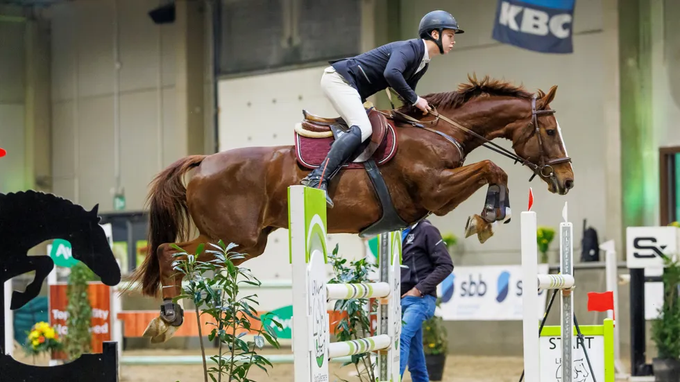 Lio de Cock won goud in het hoofdnummer