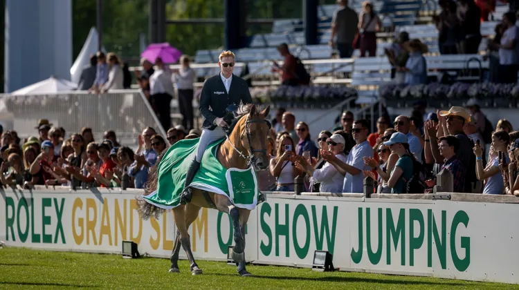 Daniel Coyle et Farrel se sont octroyé l'épreuve phare du jour au CSI 5* d'Aix-la-Chapelle.