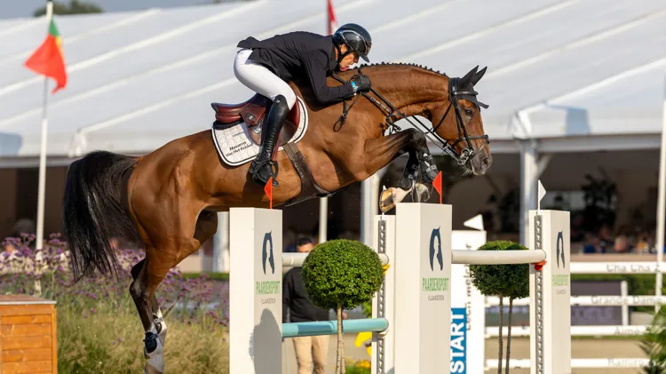 Rik Hemeryck wint vijfsterren 1m50 in Fontainebleau