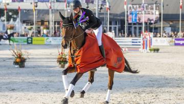 Sophie Leube s'est offert sa plus belle victoire à Boekelo avec Jadore Moi.