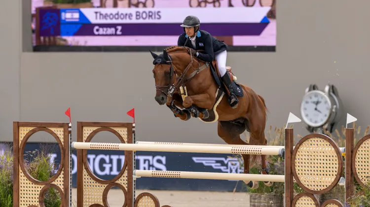 Cazan van het Schaeck Z nam afgelopen zomer deel aan het Europees Kampioenschap