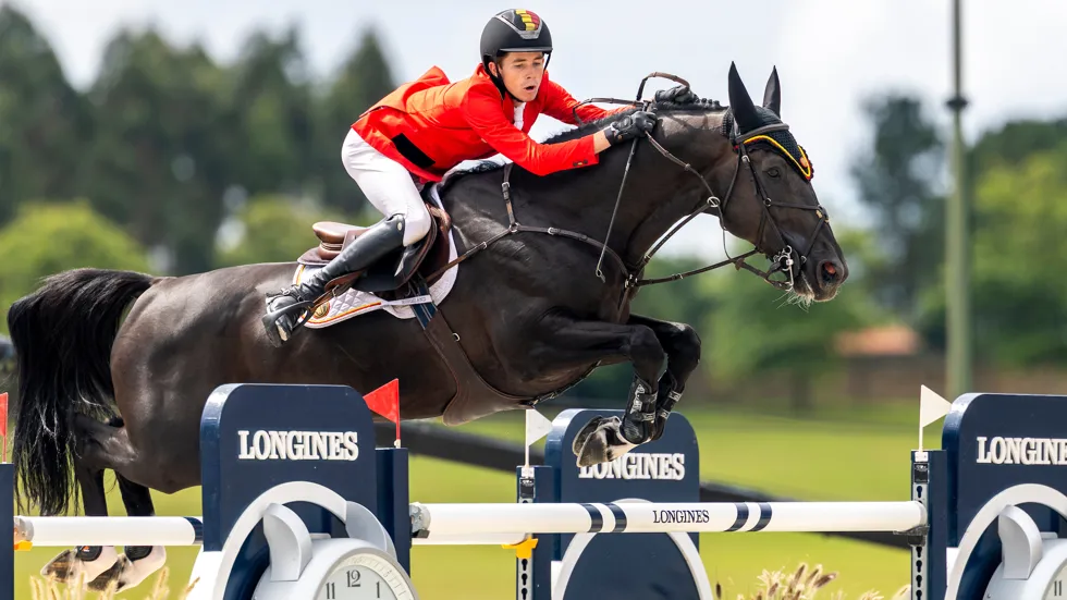 In A Coruña leverden Thibeau Spits en Impress-K van’t Kattenheye Z hun bijdrage aan de Europese titel van België