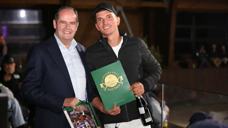 Het duurste embryo is aangekocht door de Hongaarse springruiter Laszló Tóth