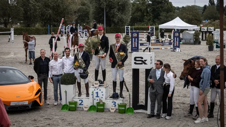 Xander Lamberts werd kampioen bij de 4-jarigen