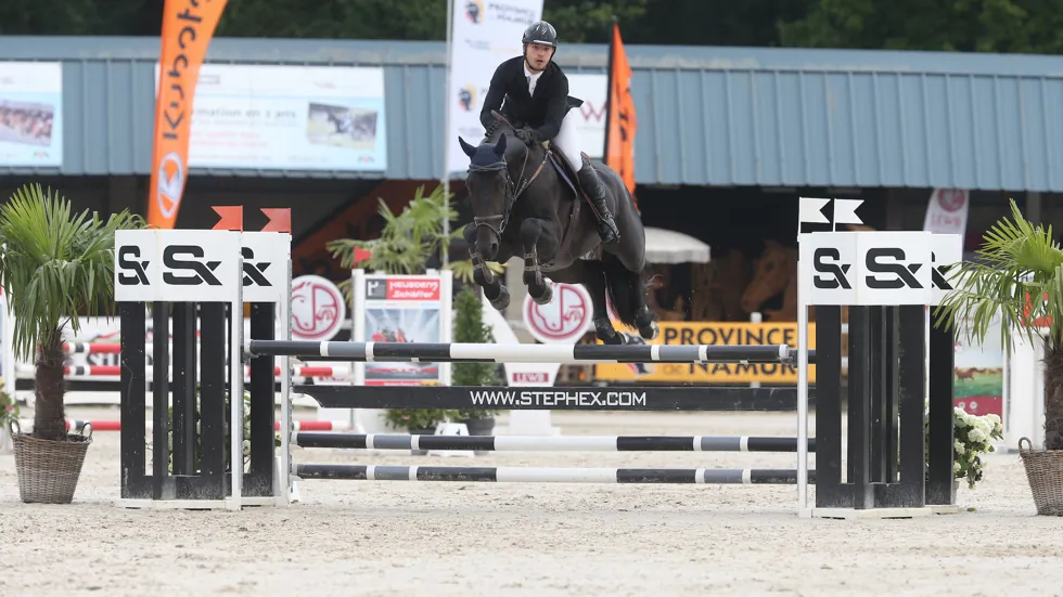 Logan Leemans sprong naar een tweede plek