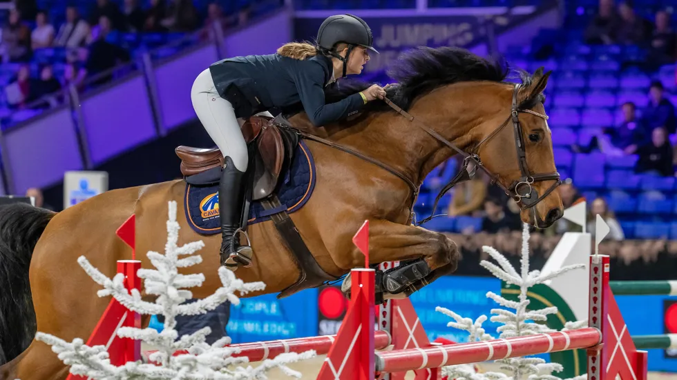Caro Baerts won de reeks voor 5-jarigen
