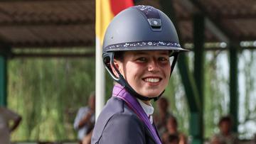 hampionne d’Europe Jeunes Cavaliers l’an dernier à Montelibretti avec Firewall des Aucels, Charlotte Bordas fait partie des espoirs du concours complet tricolore.