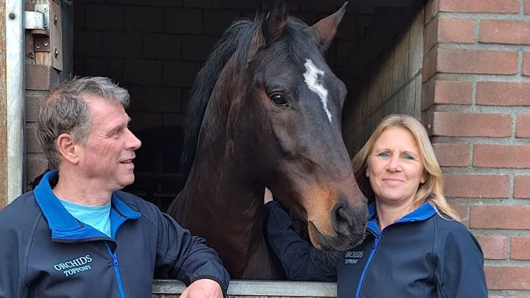Carla en Paul van de Laar met Kristall van Orchid’s