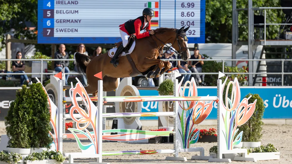 Louis Lambrecht opent CSIO Youth Tour met Belgische zege