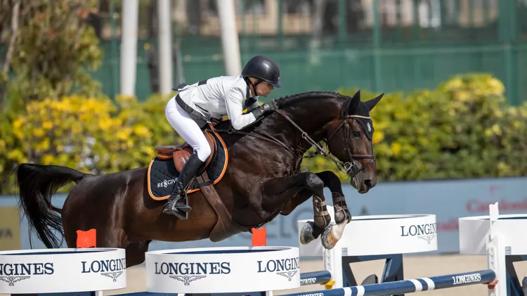 El Barone 111 Z tijdens de Nations Cup finale in Barcelona