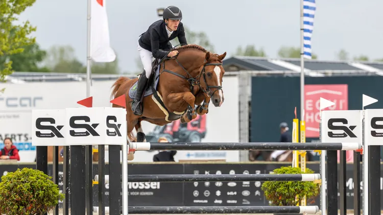 Seppe Wouters sprong naar de overwinning