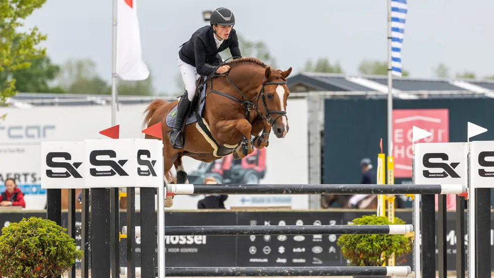 Seppe Wouters sprong naar de overwinning