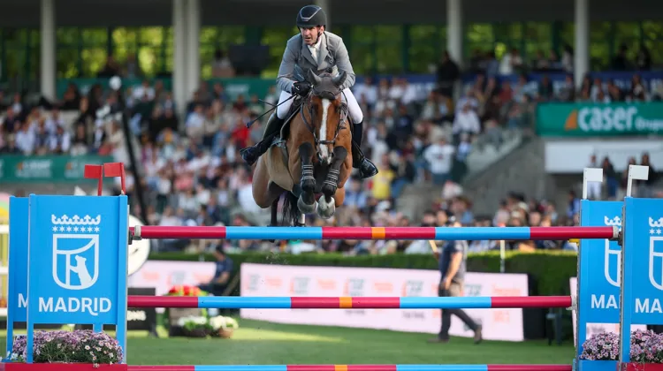 Philipp Weishaupt et Chaquitos PS ont remporté aujourd'hui le Grand Prix secondaire du LGCT de Madrid.
