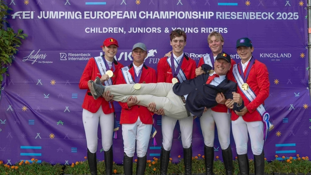 Goud voor de Belgische Young Riders