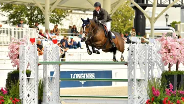 Hier, Ben Maher et Ginger-Blue ont remporté leur troisième victoire internationale consécutive.