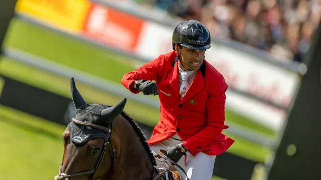 Abdel Said wist als laatste starter het Belgische team in de race te houden