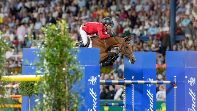 Kent Farrington en Toulayna van het Bloesemhof Z