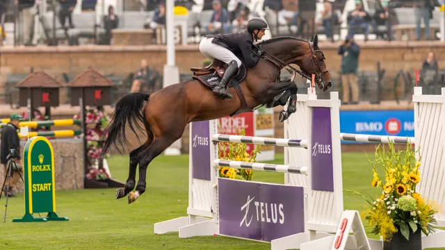 Quatre Mai-L afgelopen seizoen tijdens de vijf sterren wedstrijd van Calgary 