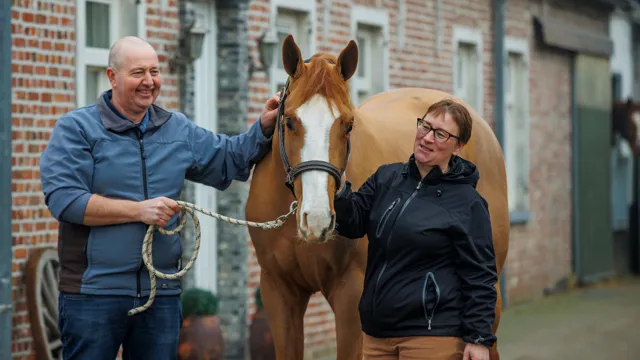 De fiere fokkers Tony Raman en Mieke Strobbe