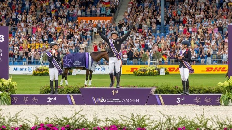 Michael Jung herhaalt olympische prestatie en pakt wereldtitel in Aken