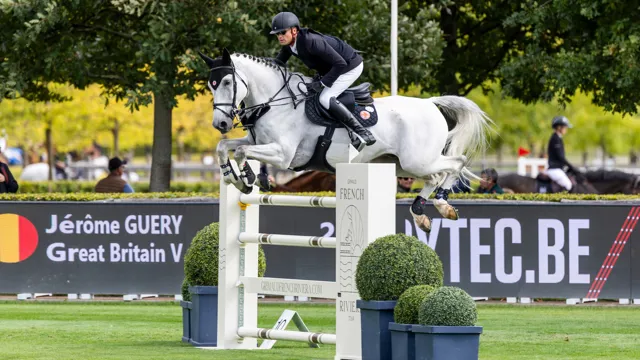 Podiumplaats voor Jerome Guery 