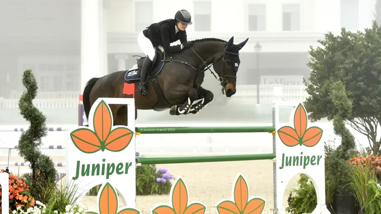 Zoe Conter sprong naar een tweede plek