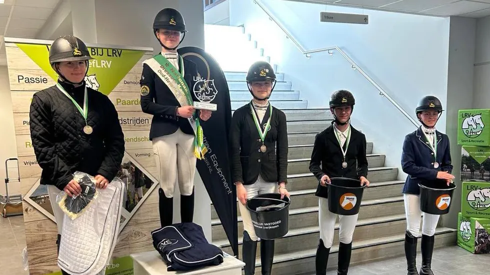 Straffe kampioenen op de indoorkampioenschappen van LRV