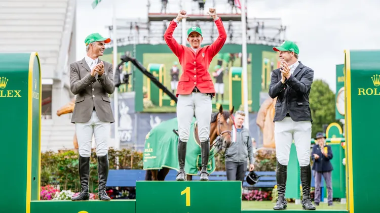 Podium van de Rolex Grand Prix