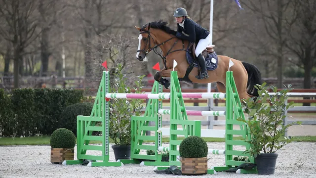 Kim Keymis wist de 1m40 reeks te winnen