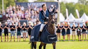 Auteurs d’un double sans-faute dans la Coupe des nations remportée par la Suisse vendredi, Martin Fuchs et Conner Jei ont réitéré l’exploit ce dimanche dans le Grand Prix. 