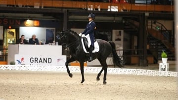 Maxime Collard et Cupido PB ont obtenu une belle moyenne de 73,109 %.