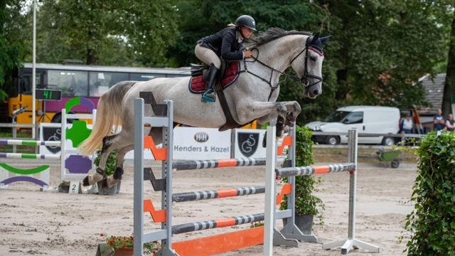 Shalini Deroo won de reeks voor 7-jarigen