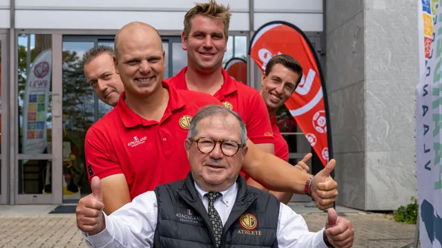 Belgische vierspan selectie