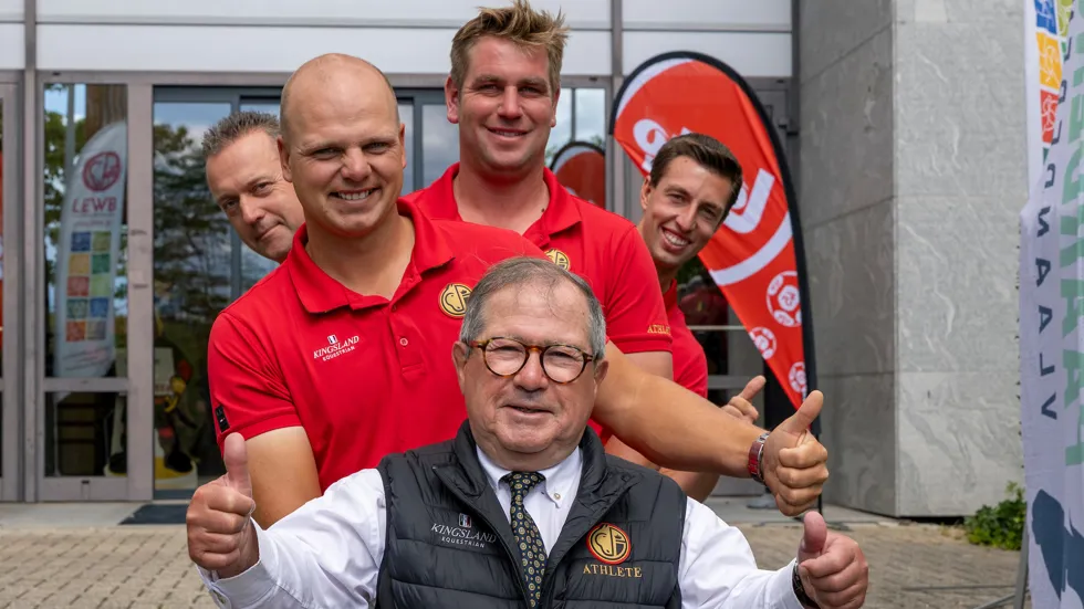 Belgische vierspan selectie