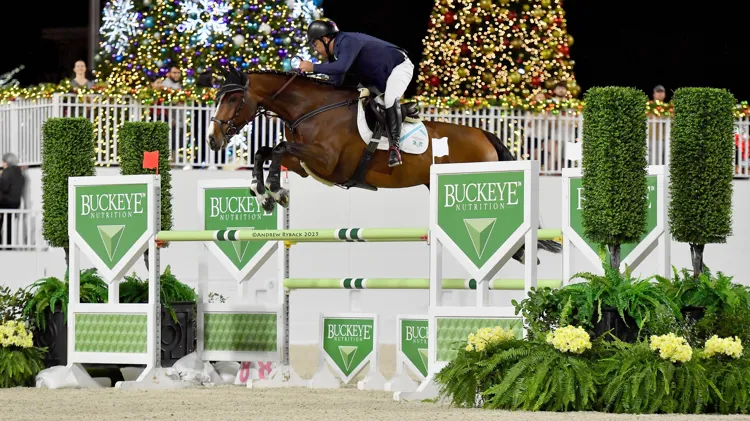 Rihanna Dwerse Hagen sprong naar een derde plek in de CSI1* Grand Prix