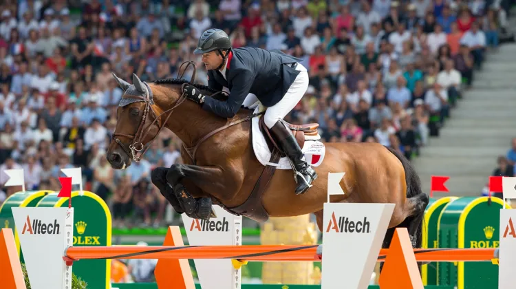 Patrice Delaveau et Orient Express*HDC étaient revenus des Jeux équestres mondiaux de Normandie avec deux médailles d’argent.