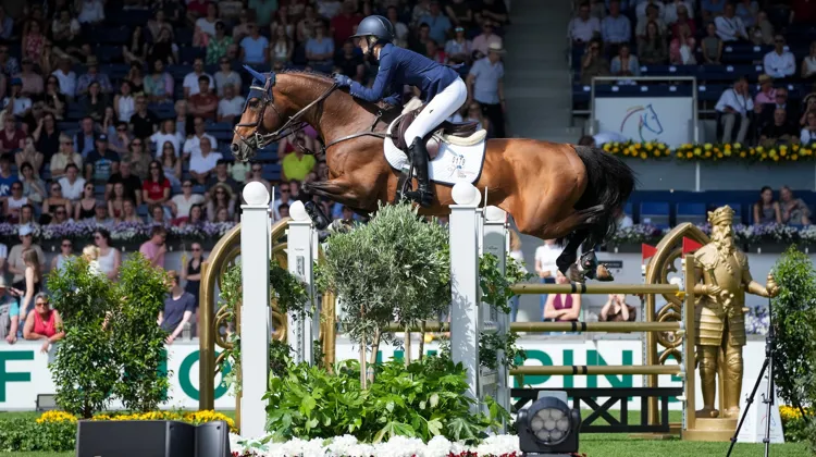 Lillie Keenan et Kick On ont brillé cet après-midi à Aix-la-Chapelle.