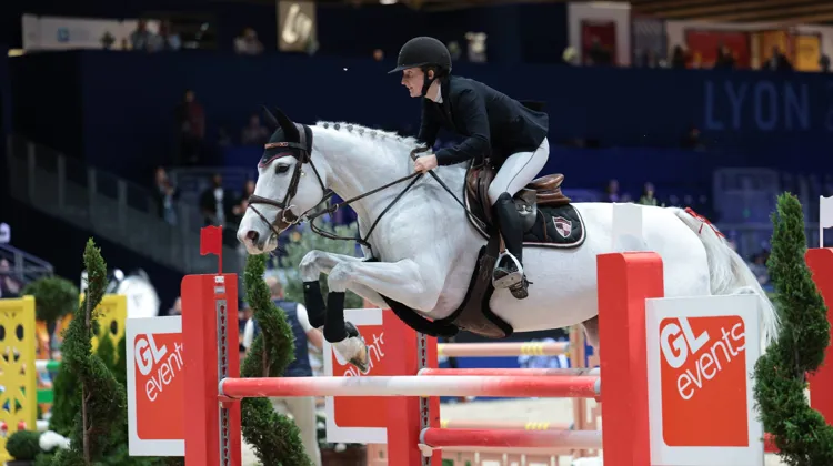 Manon Vittozzi s’est imposée avec Haya, sa jument âgée de treize ans.