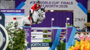 Selon Rodrigo Pessoa, Kent Farrington et Greya devraient remporter la finale de la Coupe du monde Longines ce soir, au Texas. 