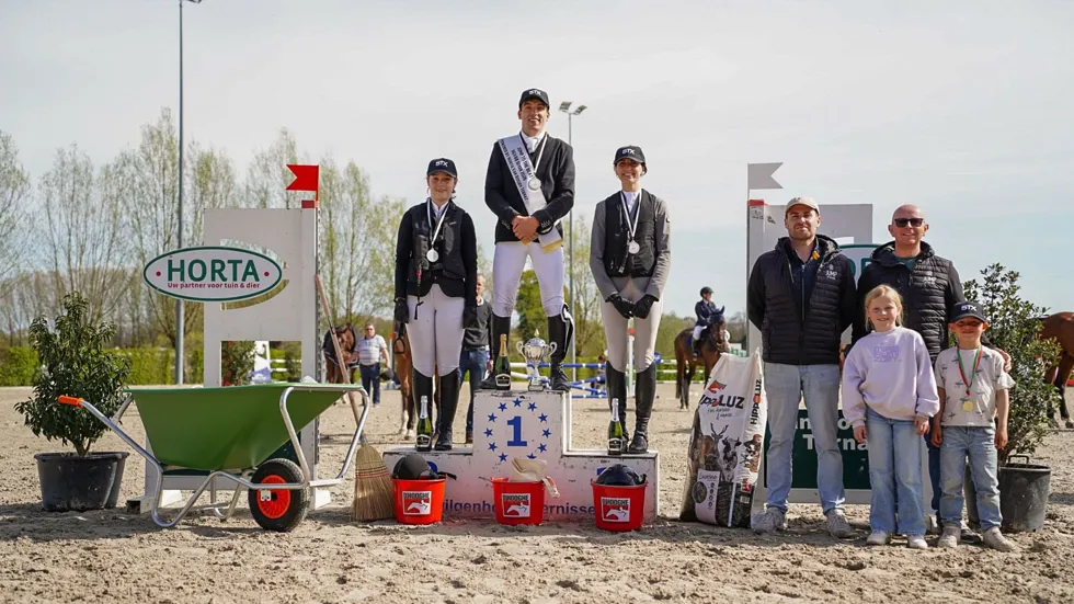 HGVBB Beker beslist op snelheid: Winter Jans en Tamara van Klapscheut pakken de titel