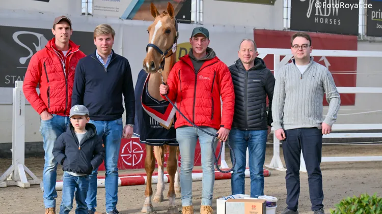 Beauvie d'Arvermi won de reeks voor 2-jarigen